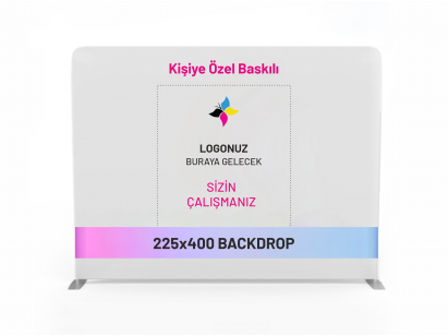 DÜZ ÖRÜMCEK STAND BACKDROP 225x400