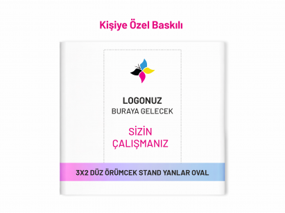 3x2 DÜZ ÖRÜMCEK STAND YANLAR OVAL