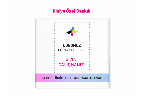 3x2 DÜZ ÖRÜMCEK STAND YANLAR OVAL