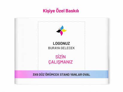 3x6 DÜZ ÖRÜMCEK STAND YANLAR OVAL