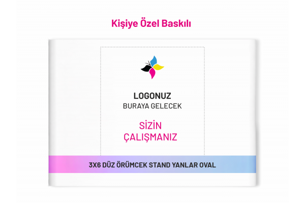 3x6 DÜZ ÖRÜMCEK STAND YANLAR OVAL