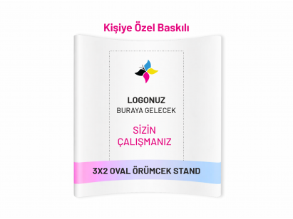 3X2 OVAL ÖRÜMCEK STAND