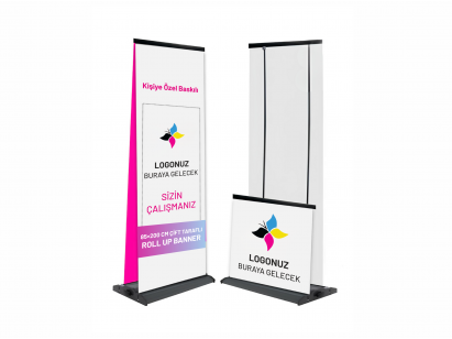 85×200 CM ÇİFT TARAFLI ROLLUP BANNER PRO MODEL 85×200 CM ÇİFT TARAFLI ROLLUP BANNER PRO MODEL